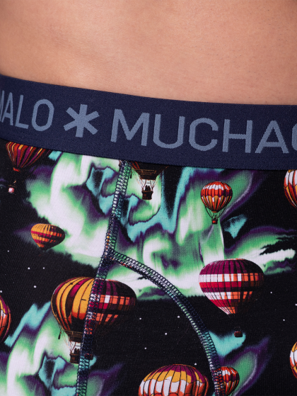 Muchachomalo Men 3-pack Boxer shorts Airelements blauw S -
