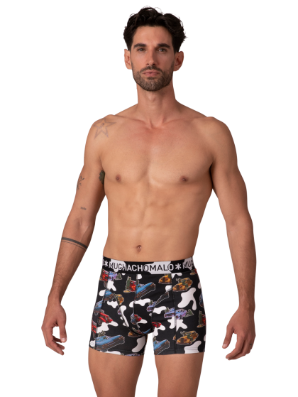 Muchachomalo Men 3-pack Boxer shorts Figures groen S -