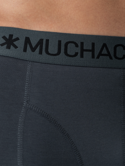 Muchachomalo Men 3-pack Boxer shorts Kirituhi grijs M -