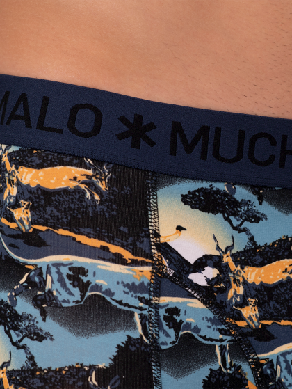 Muchachomalo Men 3-pack Boxershort Lion blauw Xxxl -