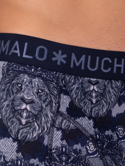 Muchachomalo Men 3-pack Boxershort Lion blauw Xxxl -