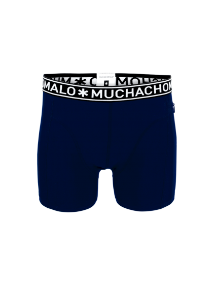 Muchachomalo Men tight swimshort solid blauw S -