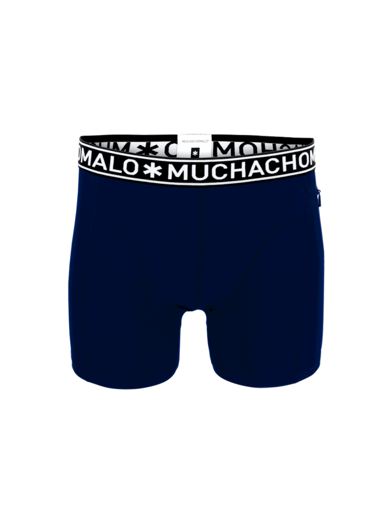 Muchachomalo Men tight swimshort solid blauw S -