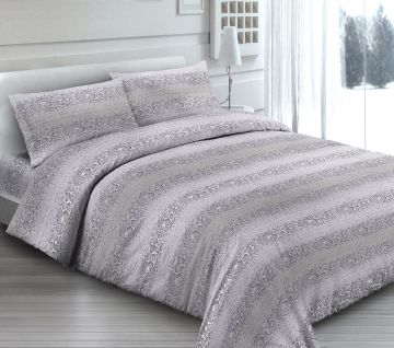 Night Dreams Dekbedovertrek Flanel 100% Katoen grijs 240/220 -