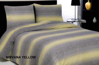 Night Dreams Dekbedovertrek Flanel 100% Katoen groen 260/220 -