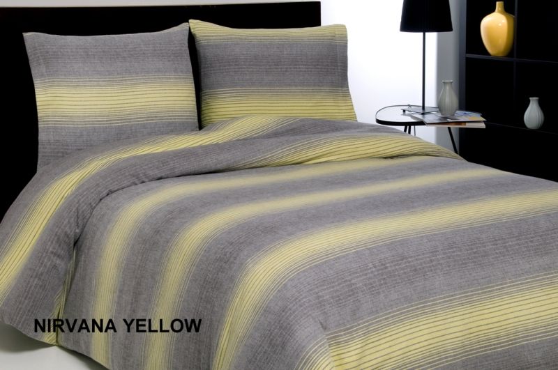 Night Dreams Dekbedovertrek Flanel 100% Katoen groen 260/220 -