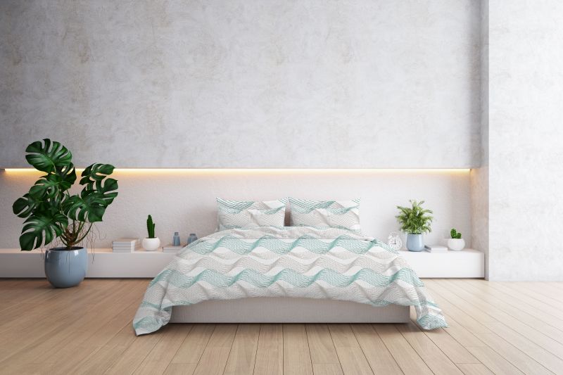 Night Dreams Dekbedovertrek Flanel 100% Katoen groen 240/220 -