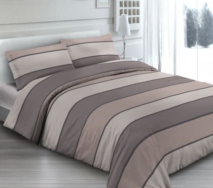 Night Dreams Dekbedovertrek 100% Katoen taupe 200/220 -