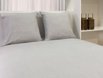 Night Dreams Dekbedovertrek Luxe Flanel 100% Katoen grijs 240/220 -