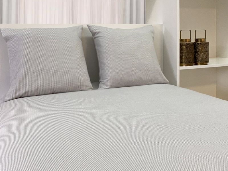 Night Dreams Dekbedovertrek Luxe Flanel 100% Katoen grijs 240/220 -