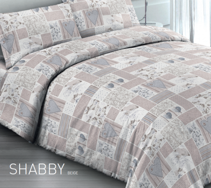 Night Dreams Lakenset 240/300 + 2 slopen 65/65 taupe 240/300 -