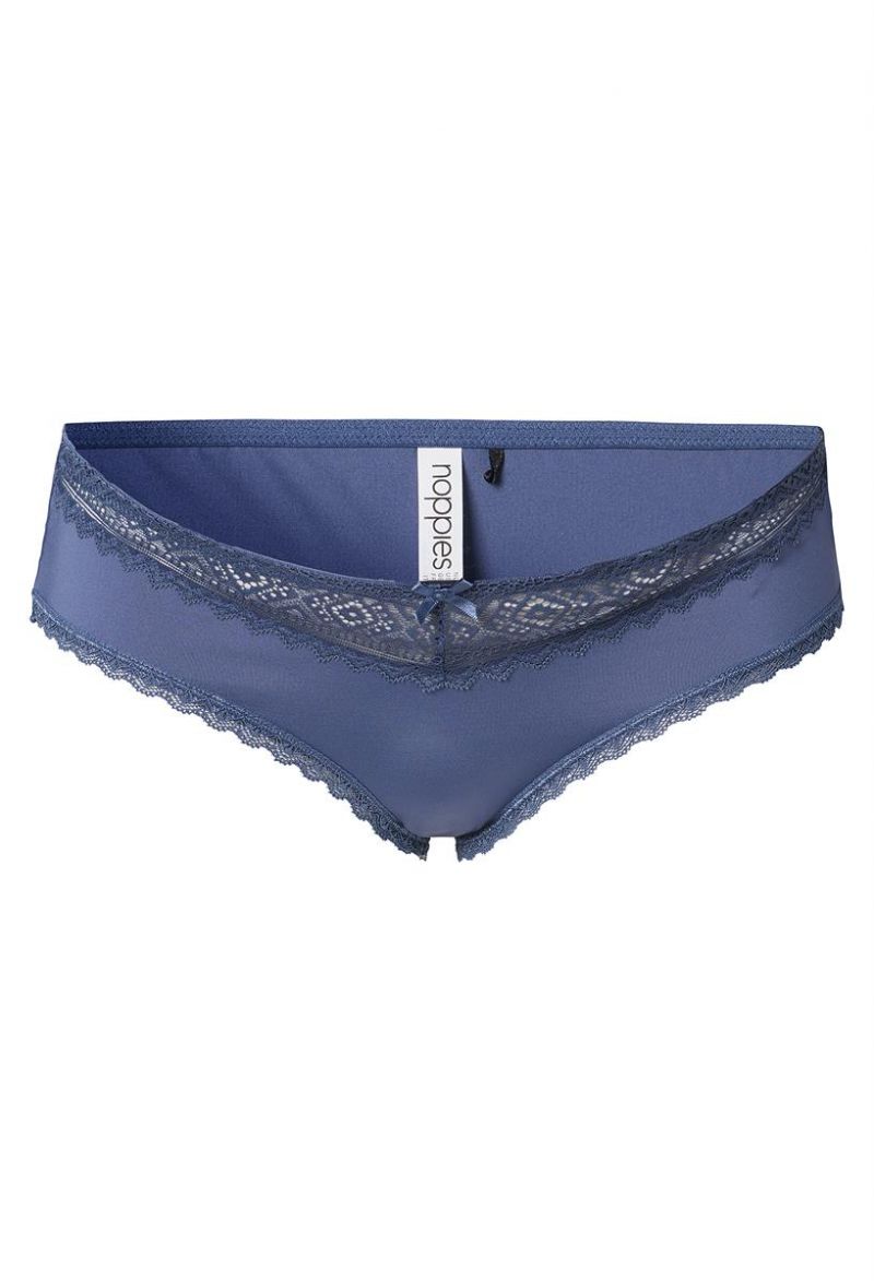Noppies Slip Geo Lace blauw L -