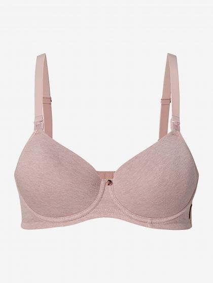 Noppies Voorgevormde voedingsbh Cotton Melange huidskleur 80 F