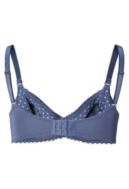 Noppies Voorgevormde voedingsbh Geo Lace blauw 90 E