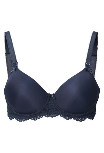 Noppies Voorgevormde voedingsbh Micro Lace blauw 85 B