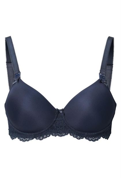 Noppies Voorgevormde voedingsbh Micro Lace blauw 85 B