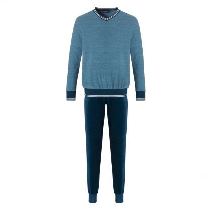 Pastunette Badstof pyjama groen M -