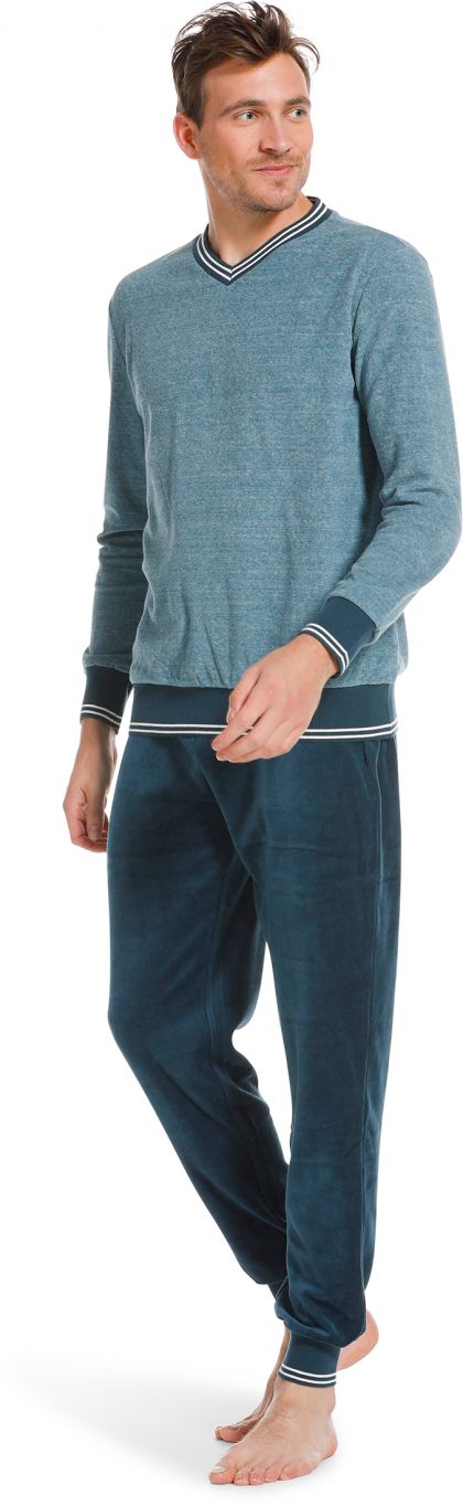 Pastunette Badstof pyjama groen M -