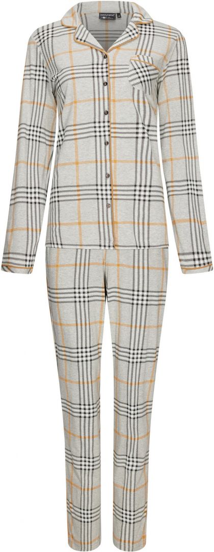 Pastunette Doorknoop pyjama grijs 38 -