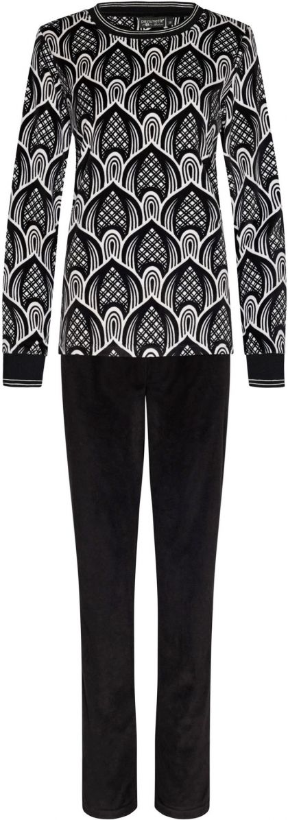 Pastunette Huispak Polar fleece zwart 36 -