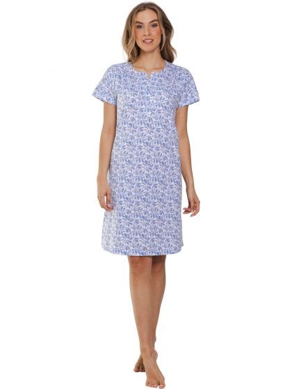 Pastunette Nachtkleed 100cm blauw 36 -