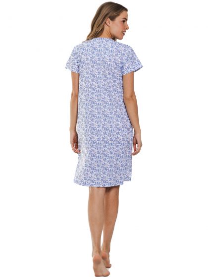 Pastunette Nachtkleed 100cm blauw 36 -