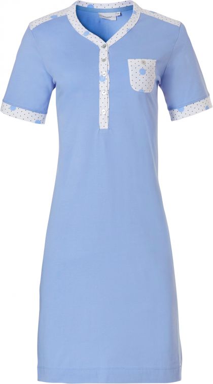 Pastunette Nachtkleed 95 cm blauw 46 -