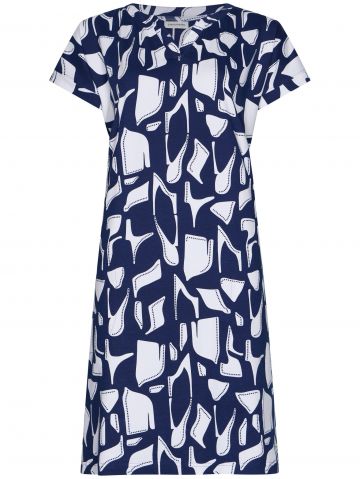 Nachtkleed 95cm blauw