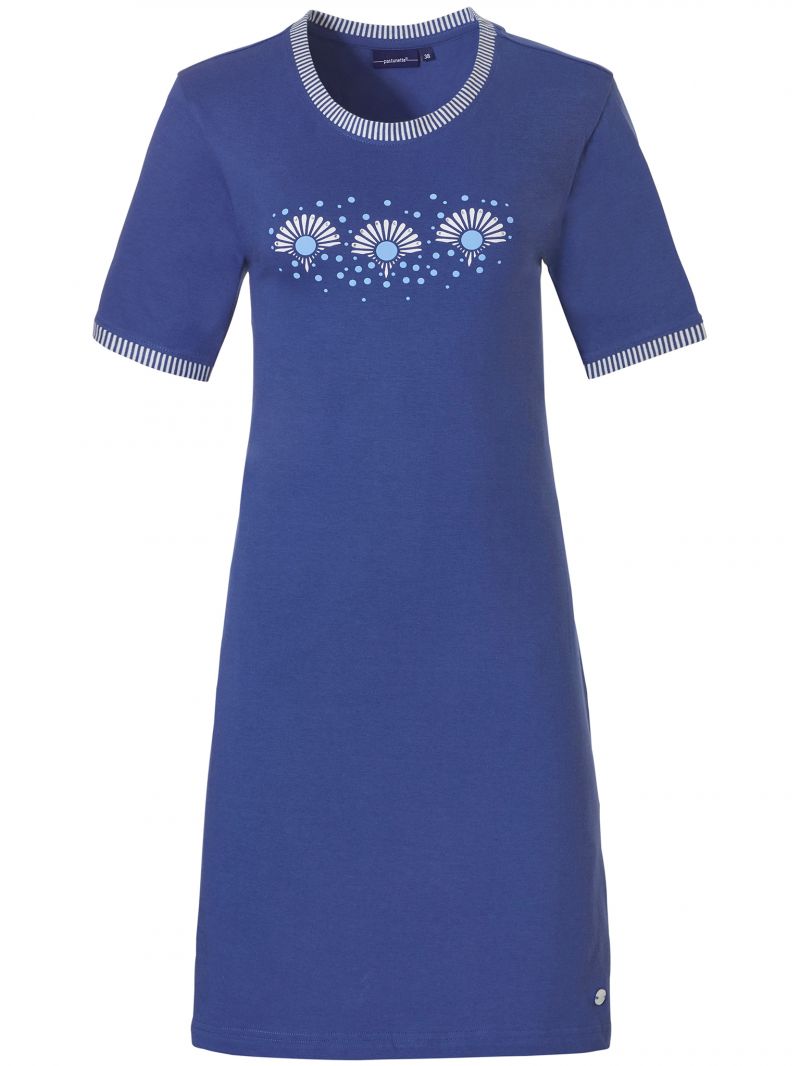 Pastunette Nachtkleed 95Cm blauw 42 -