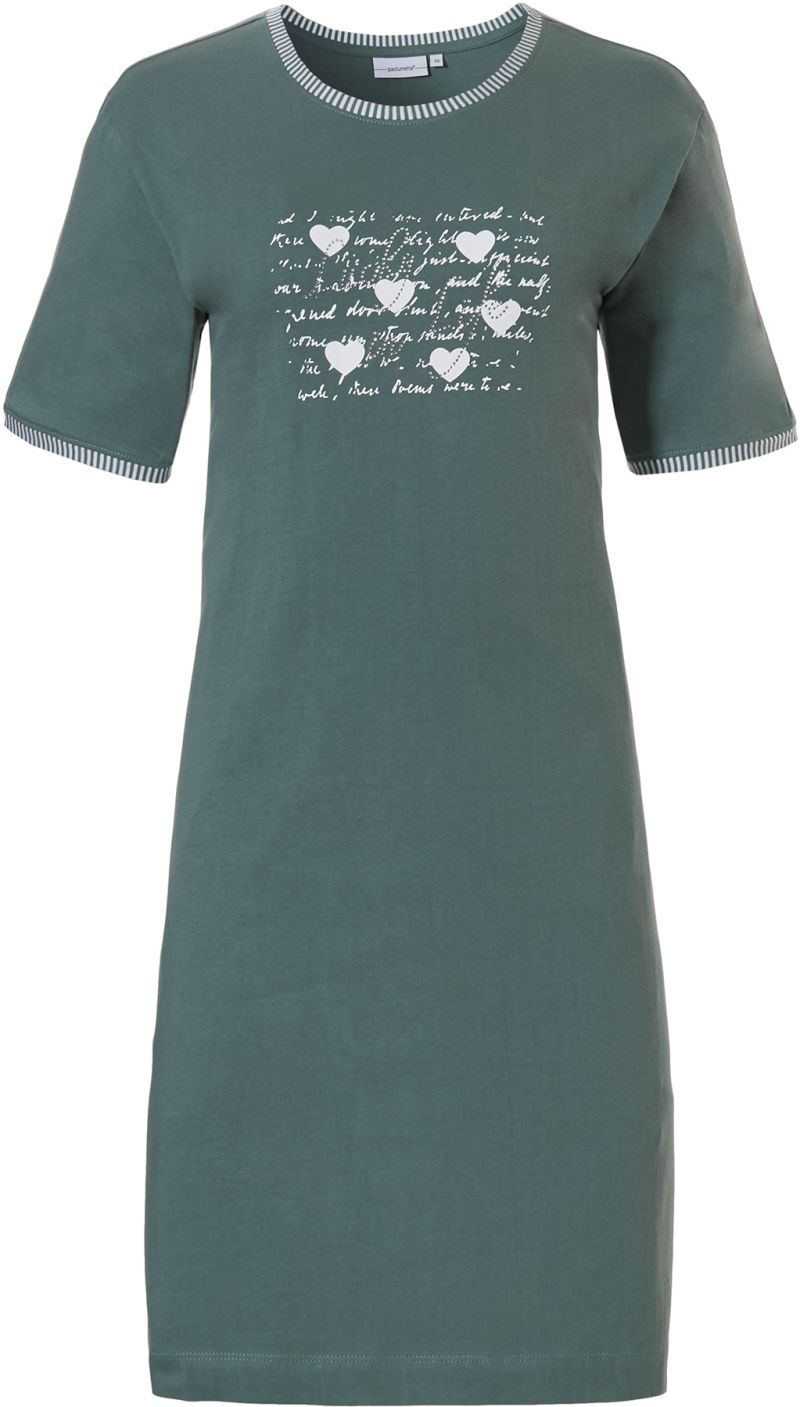Pastunette Nachtkleed 95cm groen 38 -