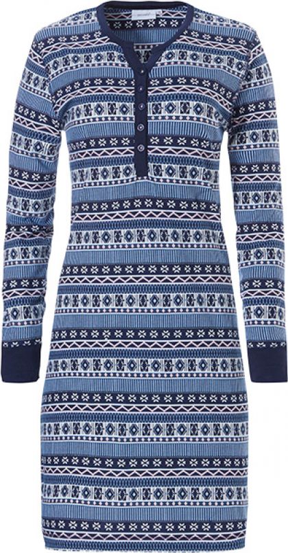 Pastunette Nachtkleed blauw 40 -