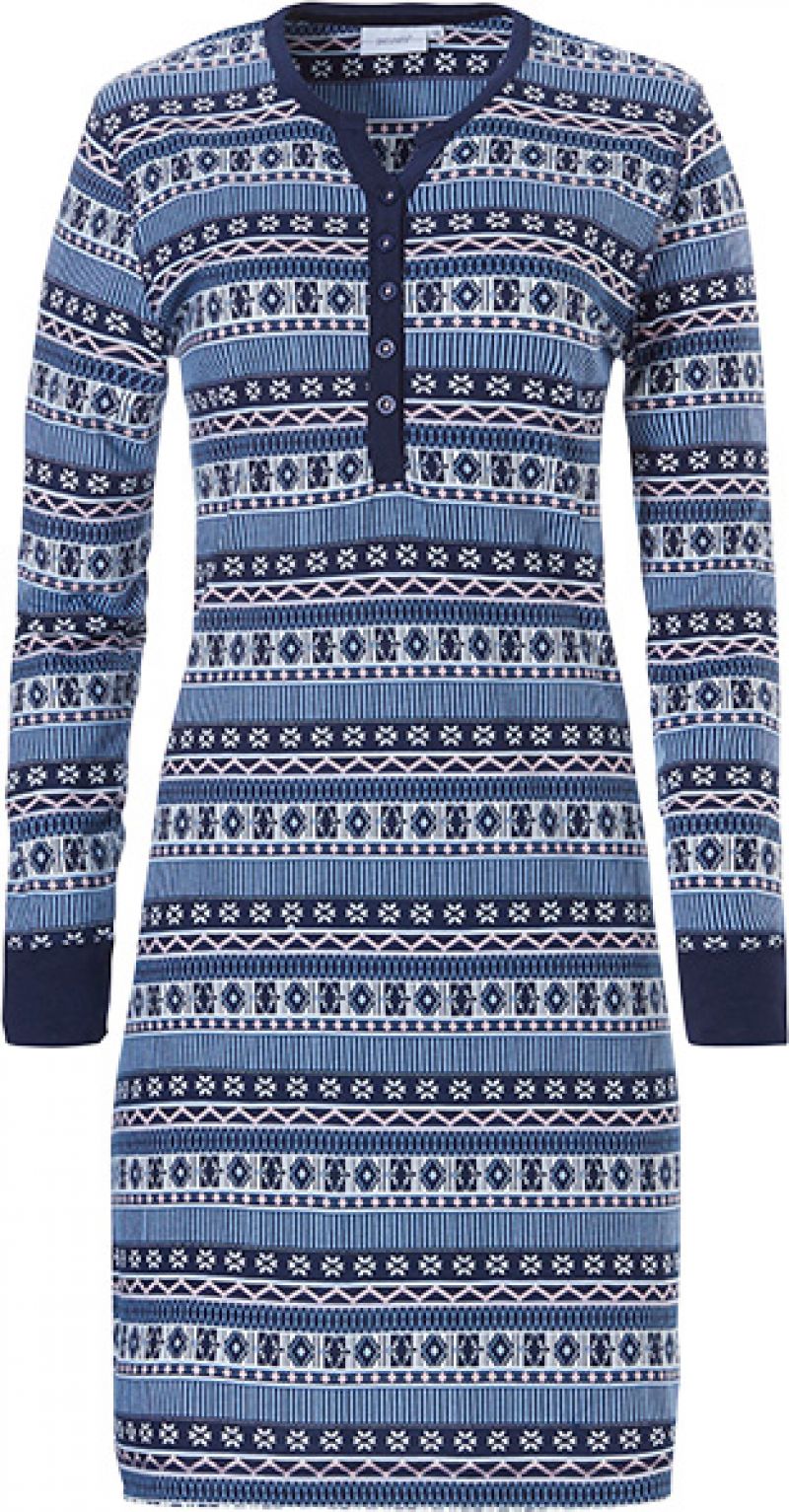 Pastunette Nachtkleed blauw 40 -
