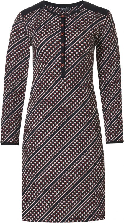 Pastunette Nachtkleed zwart 38 -