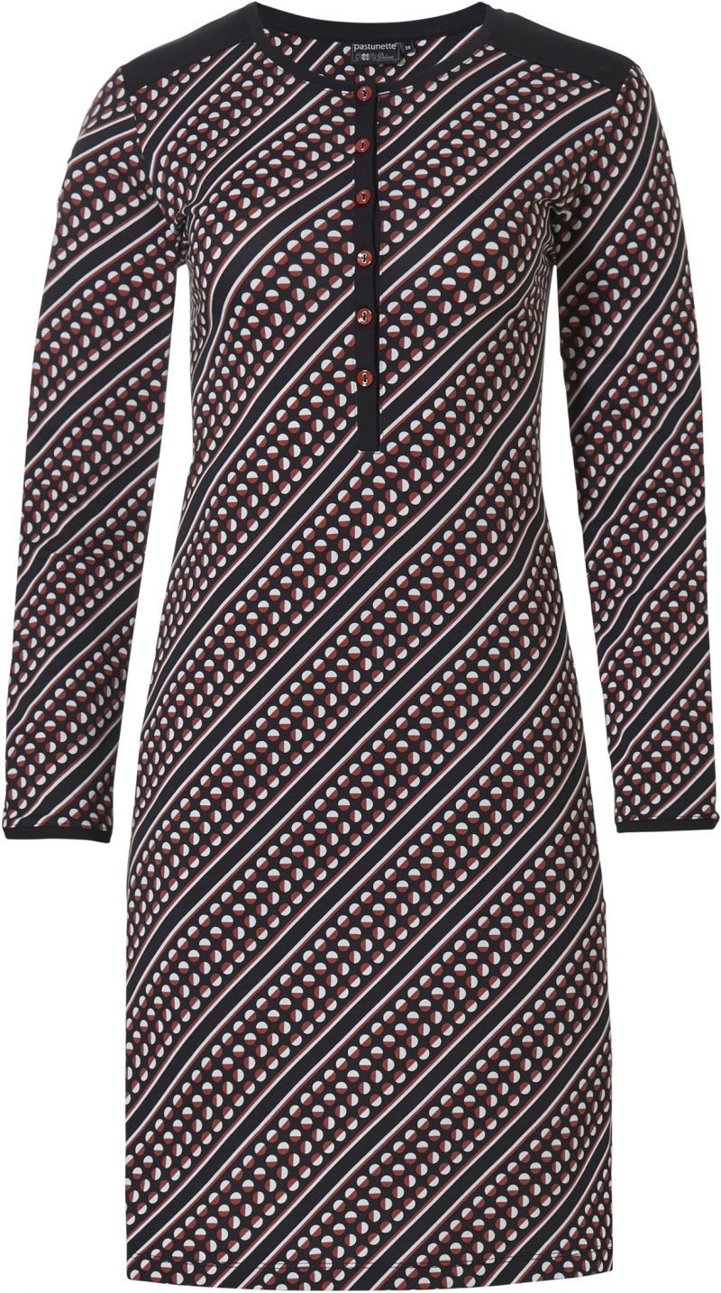 Pastunette Nachtkleed zwart 38 -