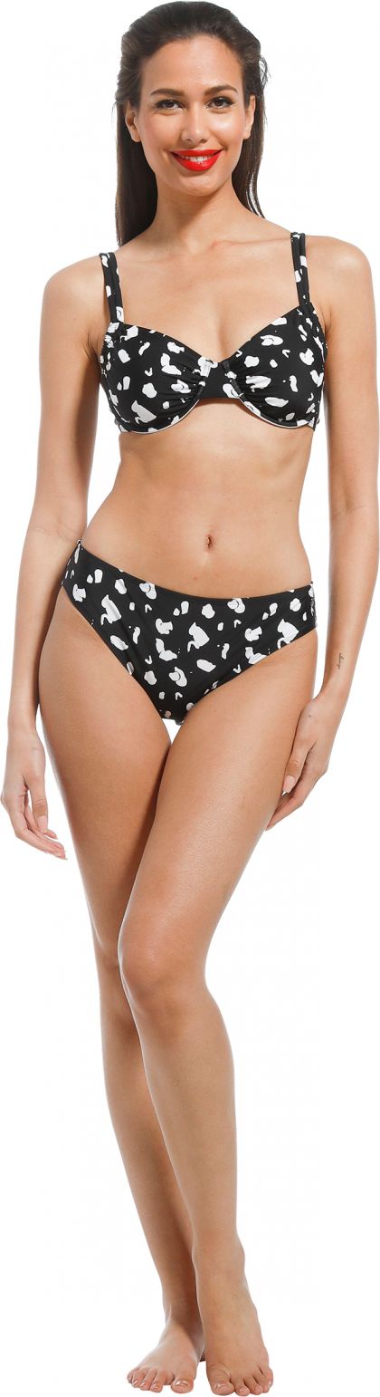 Pastunette Niet voorgevormde bikini met beugel zwart 46 -