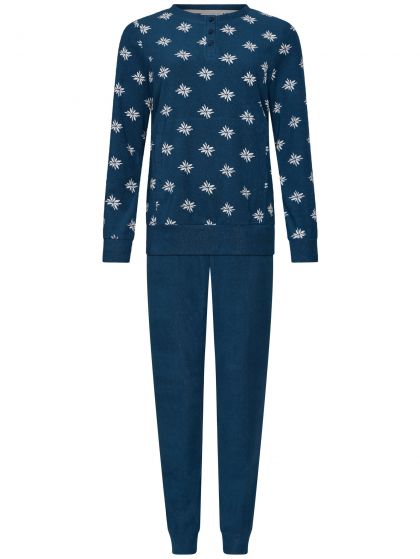 Pastunette Pyjama badstof blauw 36 -