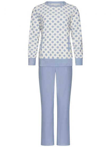 Pastunette Pyjama badstof blauw 46 -