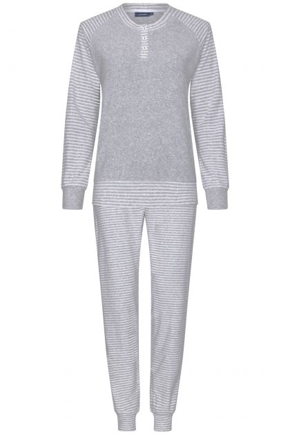 Pastunette Pyjama badstof grijs 36 -