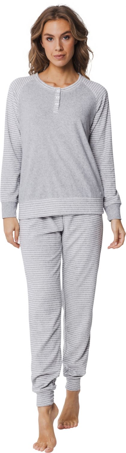 Pastunette Pyjama badstof grijs 36 -