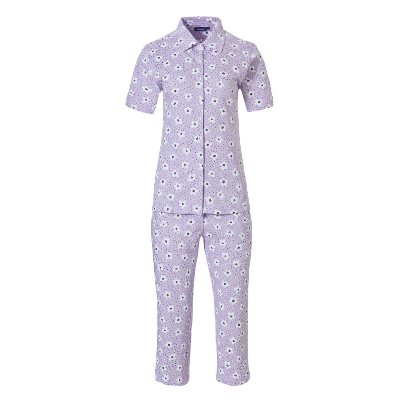 Pastunette Pyjama capri lila 36 -