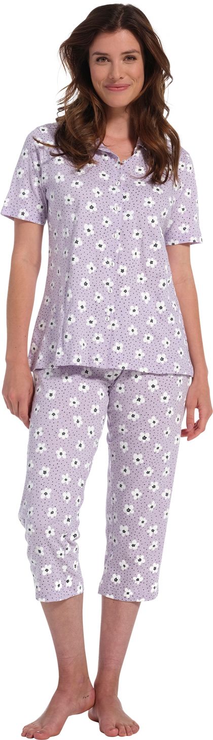 Pastunette Pyjama capri lila 36 -