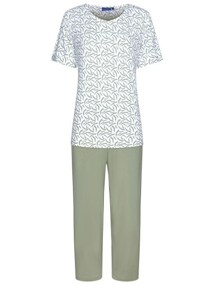 Pastunette Pyjama capri pants groen 36 -