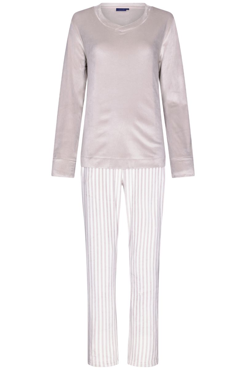 Pastunette Pyjama dunne fleece roos 36 -