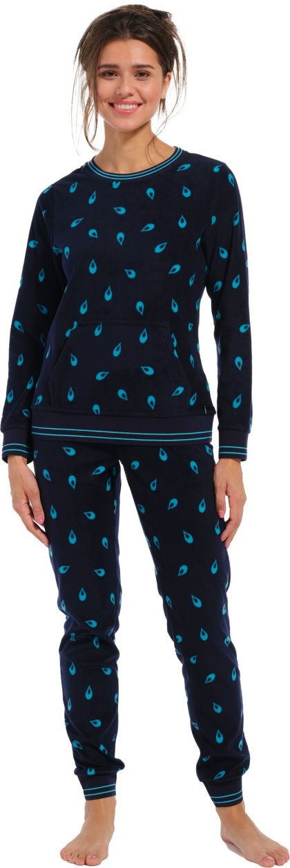 Pastunette Pyjama polar fleece blauw 36 -