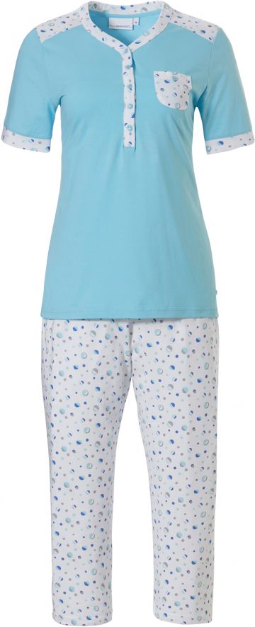 Pastunette Pyjama turquoise 54 -