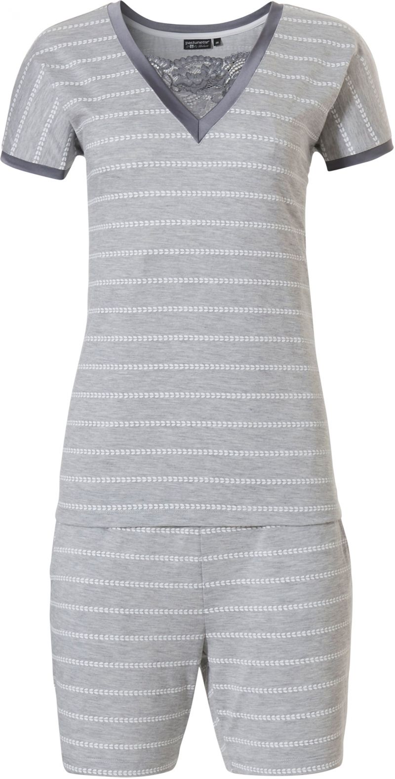 Pastunette Shortama grijs 38 -