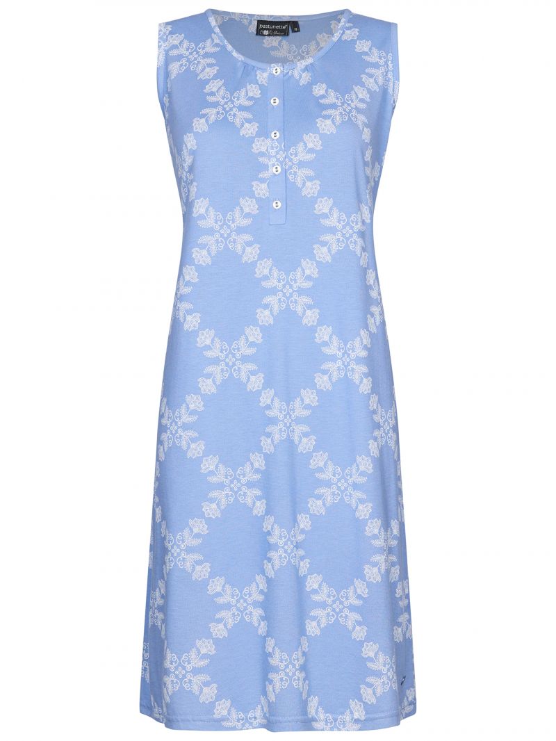 Pastunette Sleeveless Nightdress 95cm blauw 42 -