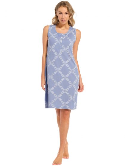 Pastunette Sleeveless Nightdress 95cm blauw 42 -