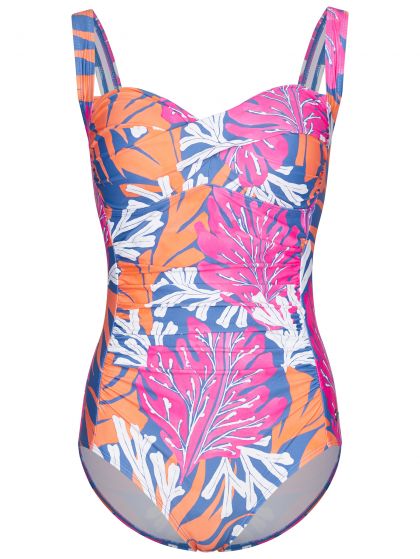 Pastunette Swimsuit with soft foam cup blauw 38 -