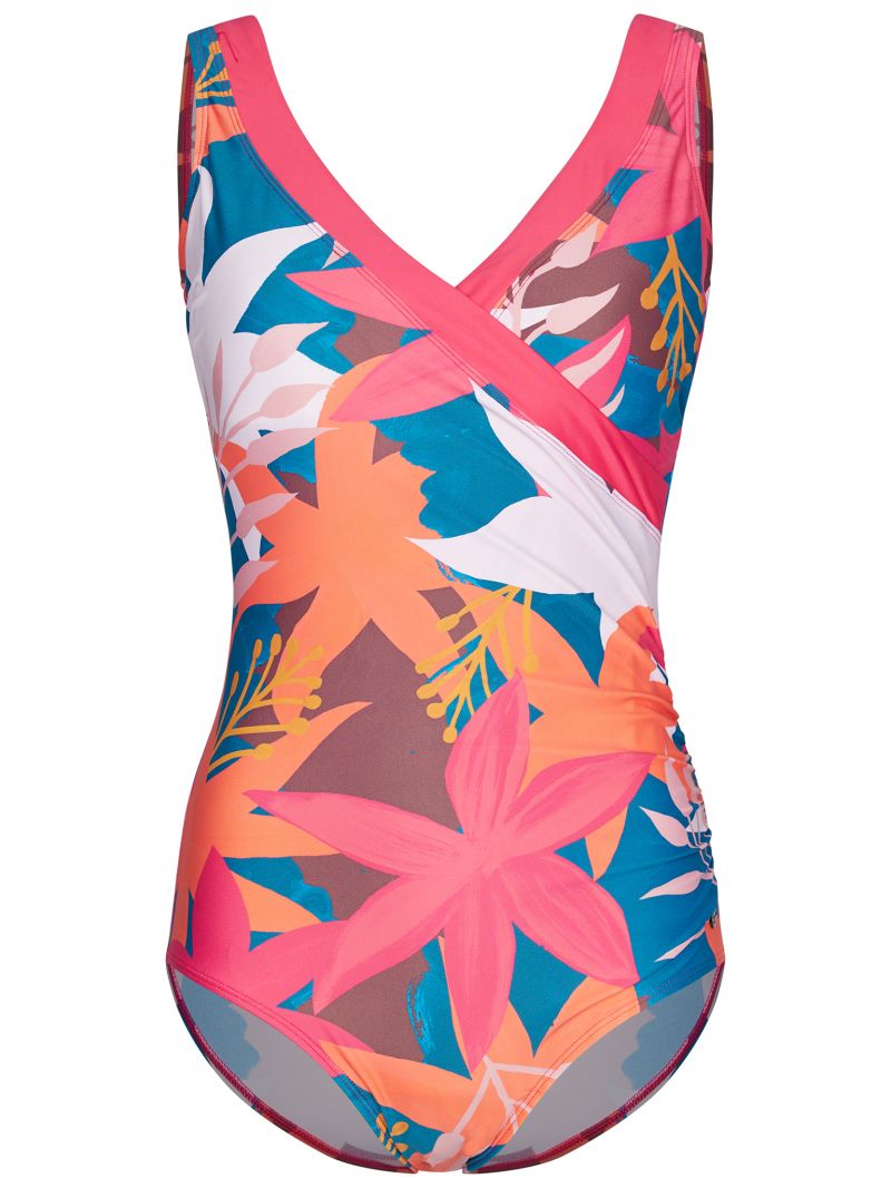 Pastunette Swimsuit with soft foam cup koraal 38 -